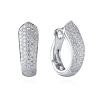 Серьги Cartier Ruban Diamond White Gold Earrings (26392) №2