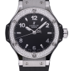 Часы Hublot Big Bang 38 mm Quartz Steel with Diamonds Black Dial 361.SX.1270.RX.1104 (27304) №3