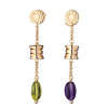 Серьги Bvlgari B.Zero1 Yellow Gold Multi-Gemstone Earrings OR854507 (27839) №2