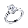 Кольцо Cartier Solitaire 2,05 ct G/VVS2 Platinum Ring (SIZE 51) (27808) №5