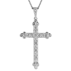 Крест Cartier White Gold 2,2 ct Diamond Cross (28060) №6