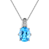 Подвеска H.Stern White Gold Blue Topaz 1.99 ct Pendant (27811) №2