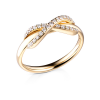 Кольцо Tiffany & Co Infinity Yellow Gold Ring (28041) №2