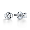 Пусеты Tiffany & Co 0.47 ct J/VS2 Platinum Earrings (28125) №4