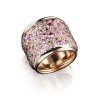 Кольцо Pomellato Sabbia Rose Gold Diamonds and Pink Sapphires Ring (28489) №2