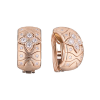 Серьги Roberto Coin Royal Princess Flower Earrings ADR777EA2956 (28518) №2