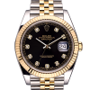 Часы Rolex Datejust 41mm Steel and Yellow Gold Black Diamond Dial 126333 (28139) №4