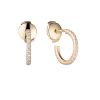 Серьги Tiffany & Co Metro Hoop Yellow Gold Earings (28484) №2