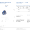 Кольцо GRS Gemresearch Swisslab с природным синим сапфиром Sri Lanka 25,27ct GRS (22603) №9