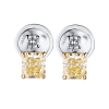 Серьги GRAFF White Round and Yellow Radiant Diamond Drop 2.50 ct Earrings GE (28860) №6