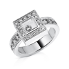 Кольцо Chopard Happy Diamonds Square Ring 82/2939 (29326) №2