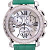 Часы Chopard Happy Sport Chronograph White Gold Diamonds 8499 (28742) №4