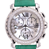 Часы Chopard Happy Sport Chronograph White Gold Diamonds 8499 (28742) №5