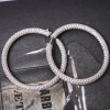 Серьги Salvini Hoop White Gold Diamonds Earrings (19698) №8