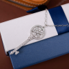 Подвеска Tiffany & Co Daisy Platinum Diamond Key Pendant (24533) №4