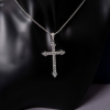 Крест Cartier White Gold 2,2 ct Diamond Cross (28060) №7