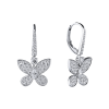 Серьги GRAFF Pave Butterfly Earrings GE (28715) №5