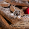Серьги Bvlgari Lucea White Gold Diamond Pearl Earrings (29507) №4