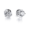 Пусеты De Beers Signature Diamond Stud 0,53 ct G/VS1 Earrings (29564) №4