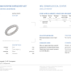 Кольцо Tiffany & Co Embrace 3.30 ct. Platinum 3.7 mm. Ring (30133) №4