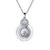 Подвеска Chopard Happy 8 White Gold Diamond Pendant 799210-1003 (30409) №2