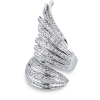 Кольцо L.Borgee White Gold Diamonds Wing 4.00 ct Ring (31028) №5