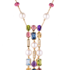 Колье Bellini Gioielli Yellow Gold Multistone Necklace (31026) №2