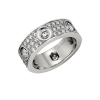 Кольцо Cartier Love Diamond-Paved White Gold Ring N4210400 (31546) №2