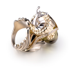 Кольцо  Hand Made Snail Diamonds Limon Citrine Ring (31611) №5