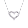 Подвеска RalfDiamonds Heart White Gold Diamonds 1.06 ct Pendant (31256) №3