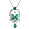 Подвеска GRAFF Classic Emerald Butterfly Pendant RGP271 (32090) №3