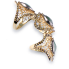 Кольцо Loree Rodkin Bondage Diamond & Emerald Ring (32033) №4