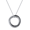 Подвеска Cartier Trinity White Gold Ceramic Pendant B3045500 (32641) №2