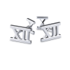 Запонки Tiffany & Co Atlas White Gold Cufflinks (32140) №2