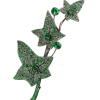 Брошь Boucheron Lierre De Paris Emerald Hair Clip Brooch (32734) №4