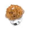 Кольцо Oro Trend Citrine Flower Ring (32706) №4