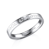 Кольцо Tiffany & Co Platimum Diamonds 3 mm Ring (32971) №2