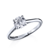 Кольцо De Beers Classic Round Brilliant 1.01 ct E/VVS2 Diamond Ring R102252 (33491) №5