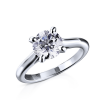 Кольцо Cartier Solitaire 1,41 ct H/VVS1 Platinum Ring (33867) №3