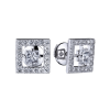 Серьги Boucheron Ava Square Princess Cut Diamond Earrings JCOT7AFA02 (34604) №4