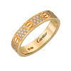 Кольцо Cartier Love Diamond-Paved Yellow Gold Ring B4083350 (34459) №2