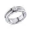 Кольцо Bvlgari BZero1 0.34 ct D/VS1 White Gold Ring 1228714953. (34777) №4