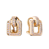 Серьги Chopard Ohrclip Les Chaines Yellow Gold Earrings 843870-0001 (34967) №2