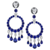 Серьги GRAFF Sapphire and Diamonds Gypsy Earrings GE (34727) №9