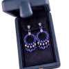 Серьги GRAFF Sapphire and Diamonds Gypsy Earrings GE (34727) №9