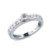 Кольцо Boucheron Wedding White Gold Diamonds Ring (35663) №2