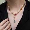 Колье Bvlgari Allegra Multigemstone Necklace (33368) №4