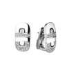 Серьги Bvlgari Parentesi White Gold & Diamonds (37955) №3