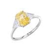 Кольцо  с бриллиантом 1,35 ct FVY/VS2 (36101) №3