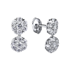 Серьги Van Cleef & Arpels Fleurette Diamond Gold Earrings (36171) №2